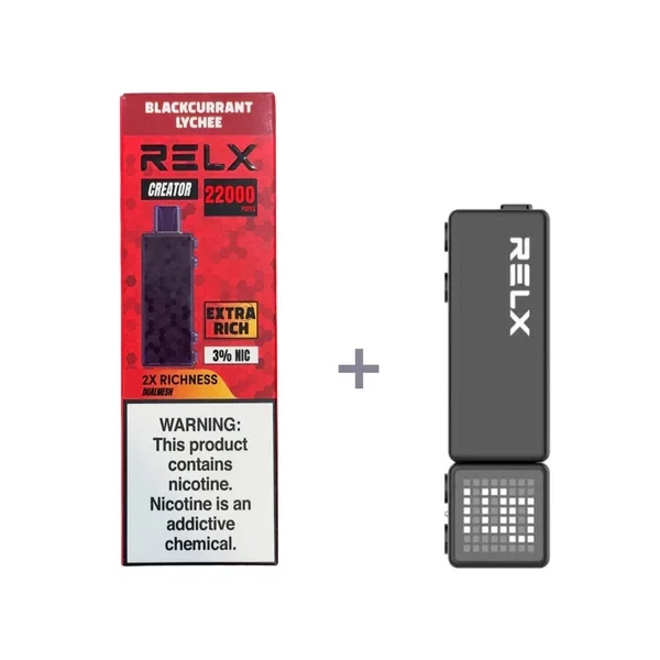 RELX悅刻電子煙積木Greator 抛棄式22000口 Relx一次性電子煙