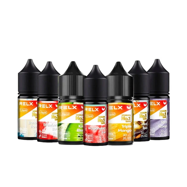 RELX悅刻電子煙油｜30ml×30mg尼古丁鹽煙油｜多10種口味